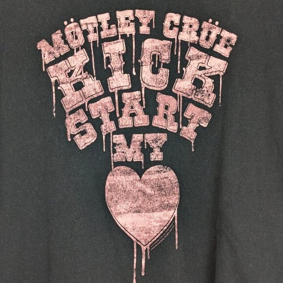 (2/$20) Motley Crue Kick Start My Heart Tee - Picture 4 of 8